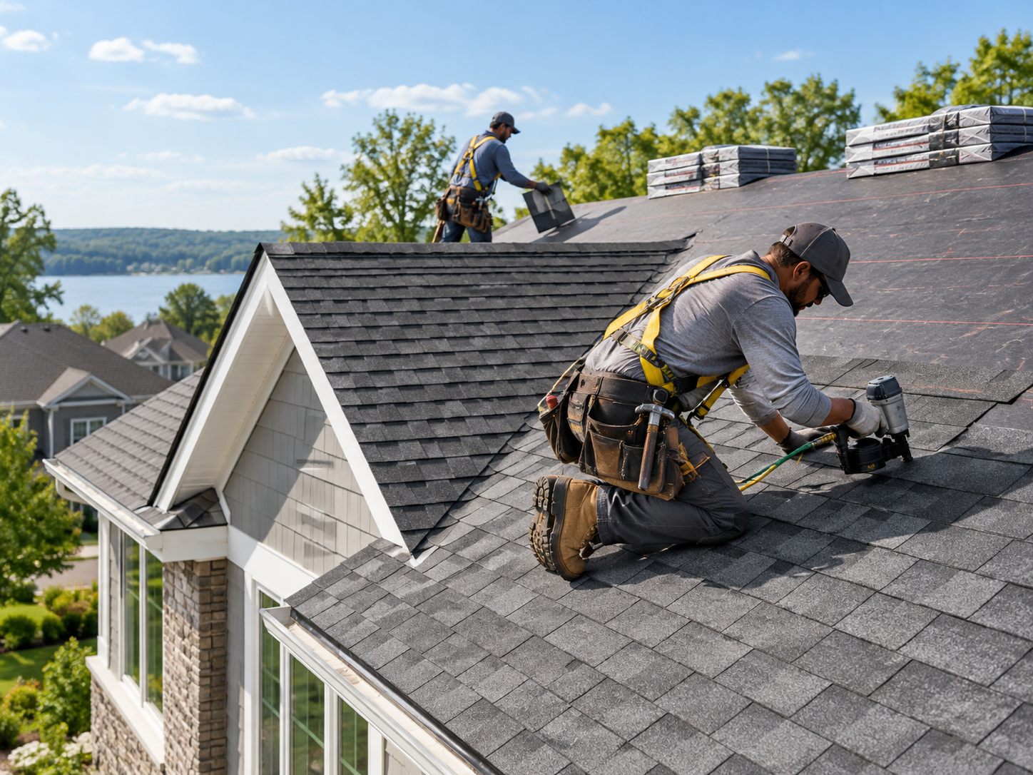 Roofing service photo